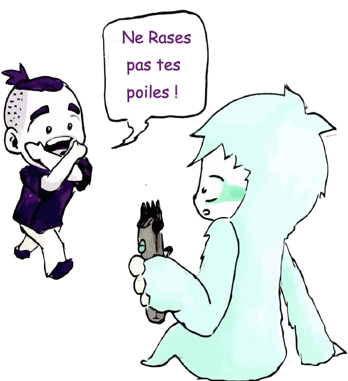 Illustration des Techniques de massage japonais Yubizen, se pratique sur vêtement, c'est respectueux 